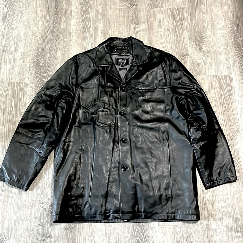 Wilson Leather Mens Collar Jacket
